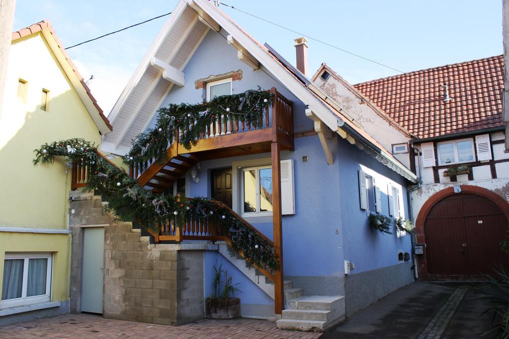 Gites Des Dix Vins Dangolsheim Bagian luar foto